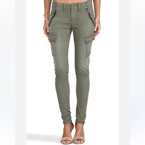 rag & bone Bowery Distressed Army Green Pants